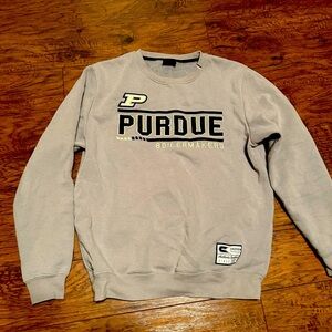 Purdue Crewneck Sweater - Gray